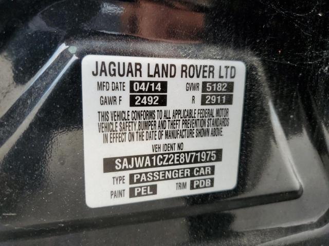 SAJWA1CZ2E8V71975 - 2014 JAGUAR XJ Սև լուսանկար 12