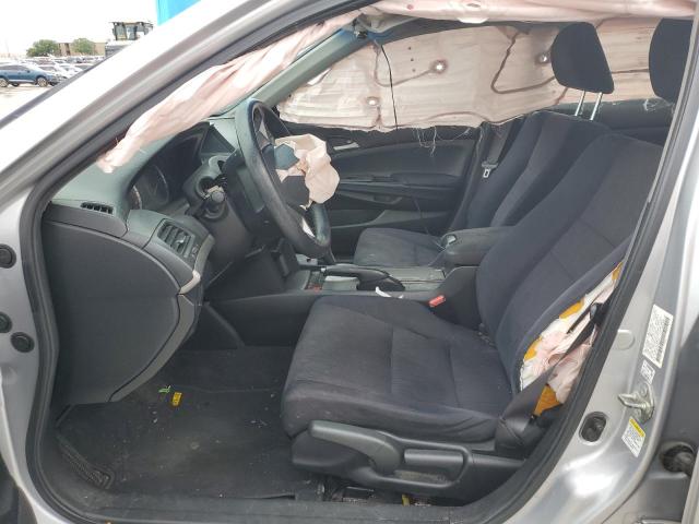 1HGCP2F35BA036755 - 2011 HONDA ACCORD LX SILVER photo 7