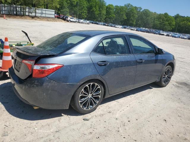 2T1BURHE6FC272861 - 2015 TOYOTA COROLLA L GRAY photo 3