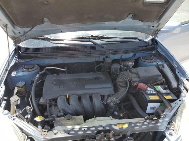 2T1KR32E24C234998 - 2004 TOYOTA COROLLA MA XR BLUE photo 12