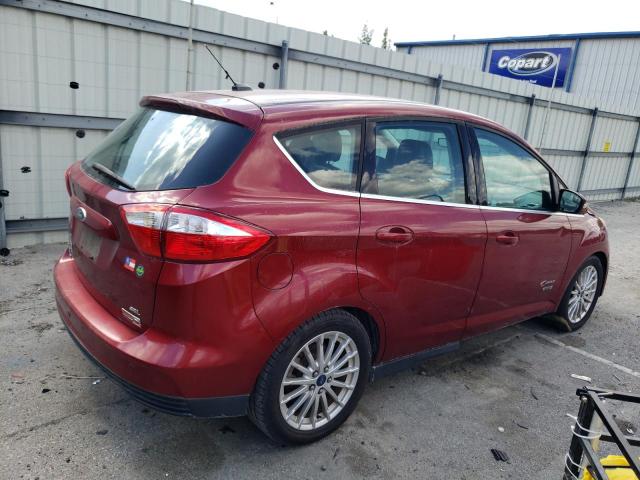 1FADP5CU9DL500242 - 2013 FORD C-MAX PREMIUM MAROON photo 3