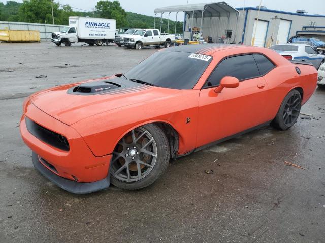 2C3CDZFJXGH345164 - 2016 DODGE CHALLENGER R/T SCAT PACK ORANGE photo 1