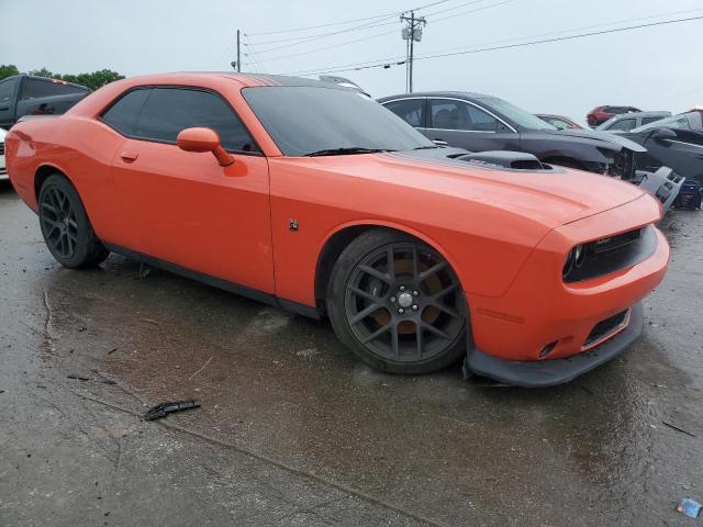 2C3CDZFJXGH345164 - 2016 DODGE CHALLENGER R/T SCAT PACK ORANGE photo 4