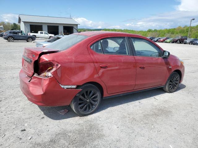 ML32F4FJXLHF09880 - 2020 MITSUBISHI MIRAGE G4 SE RED photo 3