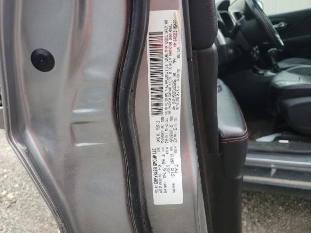 1C4PJMBS9EW236832 - 2014 JEEP CHEROKEE TRAILHAWK ვერცხლისფერი ფოტო 12