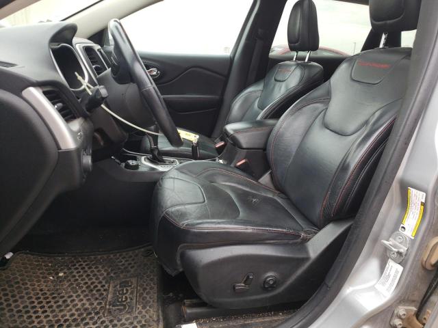 1C4PJMBS9EW236832 - 2014 JEEP CHEROKEE TRAILHAWK ვერცხლისფერი ფოტო 7