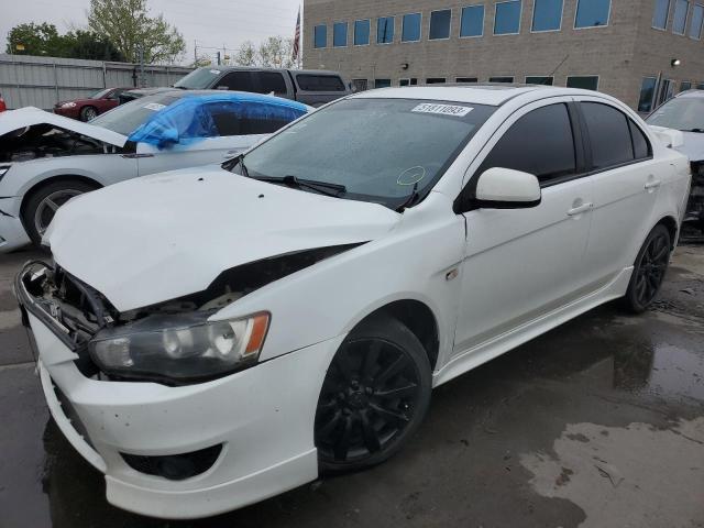 JA3AU86W99U017354 - 2009 MITSUBISHI LANCER GTS WHITE photo 1