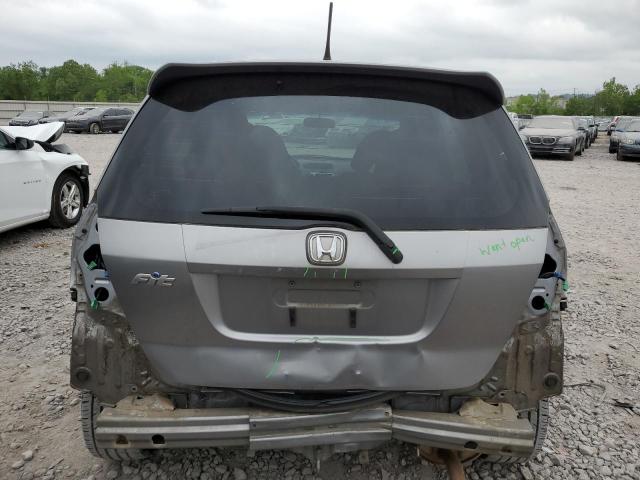 JHMGD38637S017952 - 2007 HONDA FIT S 银色 照片 6