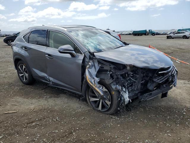 JTJGARBZ3M2183705 - 2021 LEXUS NX 300 BASE ნაცრისფერი ფოტო 4