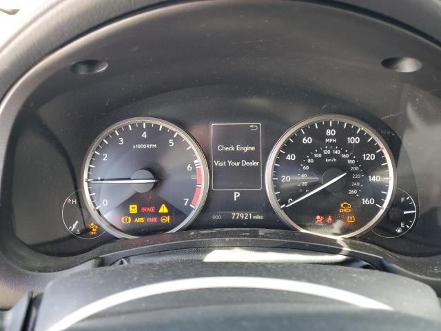 JTJGARBZ3M2183705 - 2021 LEXUS NX 300 BASE ნაცრისფერი ფოტო 9