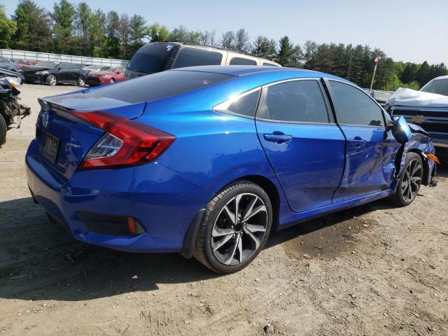2HGFC2F80KH538224 - 2019 HONDA CIVIC SPORT 蓝色 照片 3