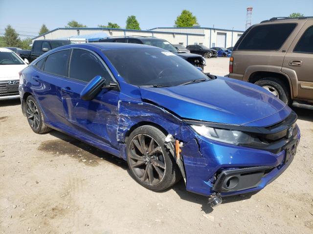 2HGFC2F80KH538224 - 2019 HONDA CIVIC SPORT 蓝色 照片 4
