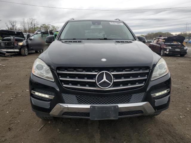 4JGDA5HB7FA574207 - 2015 MERCEDES-BENZ ML 350 4MATIC BLACK photo 5
