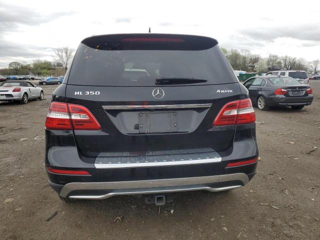4JGDA5HB7FA574207 - 2015 MERCEDES-BENZ ML 350 4MATIC BLACK photo 6
