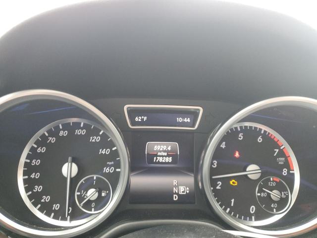 4JGDA5HB7FA574207 - 2015 MERCEDES-BENZ ML 350 4MATIC BLACK photo 9