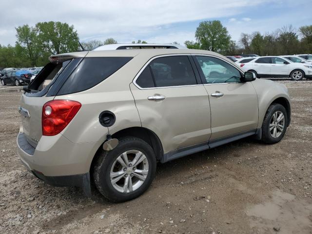 2CNFLNEC8B6411539 - 2011 CHEVROLET EQUINOX LT GOLD photo 3