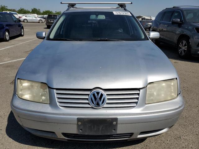 WVWTG61J02W061237 - 2002 VOLKSWAGEN JETTA GLX SILVER photo 5