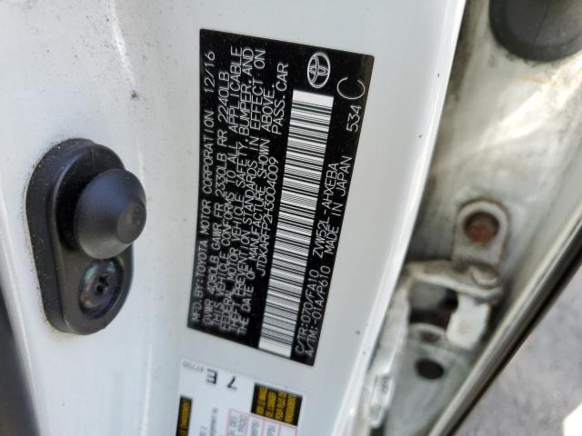 JTDKARFP2H3004009 - 2017 TOYOTA PRIUS PRIM 白色 照片 12