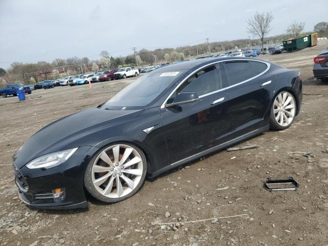5YJSA1CN8DFP22679 - 2013 TESLA MODEL S BLACK photo 1