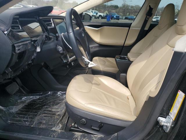5YJSA1CN8DFP22679 - 2013 TESLA MODEL S BLACK photo 7