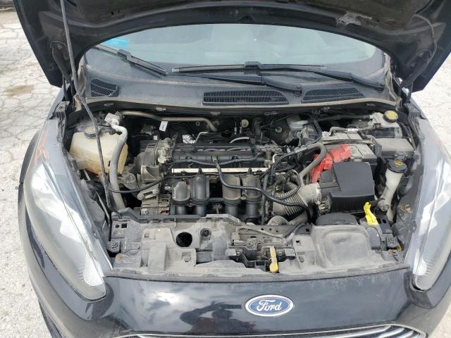 3FADP4EJ1KM152350 - 2019 FORD FIESTA SE BLACK photo 11