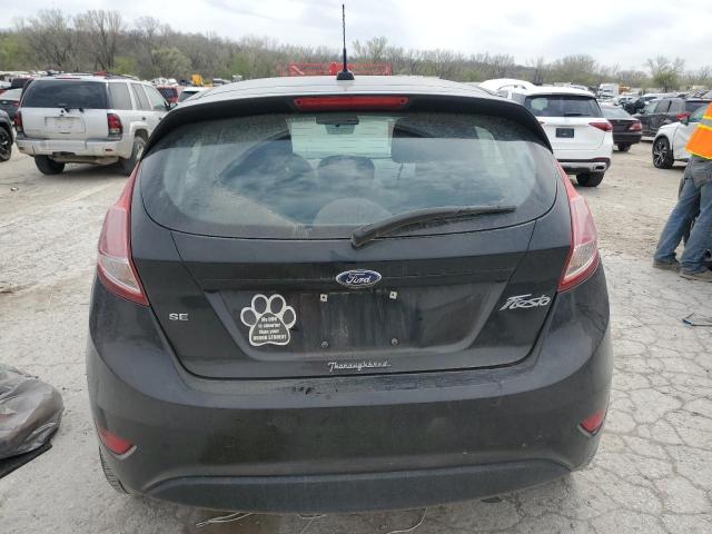 3FADP4EJ1KM152350 - 2019 FORD FIESTA SE BLACK photo 6