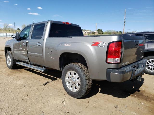 1GT125E80DF222342 - 2013 GMC SIERRA K2500 DENALI GRAY photo 2