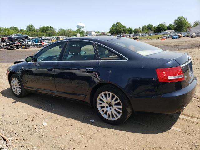 WAUDH74F37N140524 - 2007 AUDI A6 3.2 QUATTRO BLUE photo 2