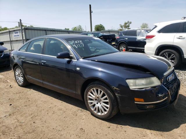 WAUDH74F37N140524 - 2007 AUDI A6 3.2 QUATTRO BLUE photo 4