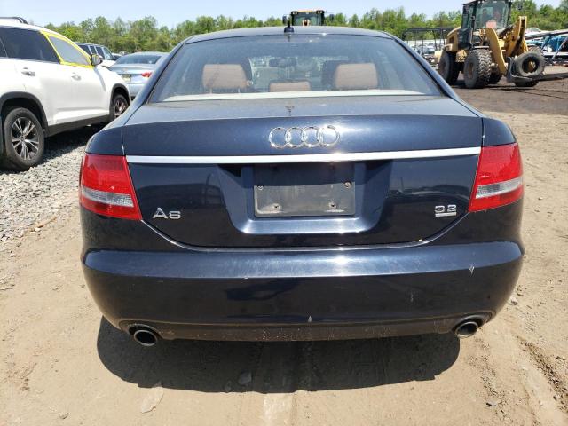 WAUDH74F37N140524 - 2007 AUDI A6 3.2 QUATTRO BLUE photo 6