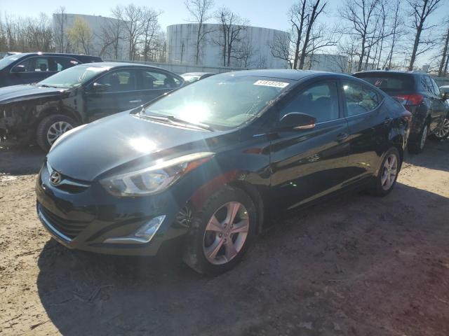 KMHDH4AEXGU503111 - 2016 HYUNDAI ELANTRA SE BLACK photo 1