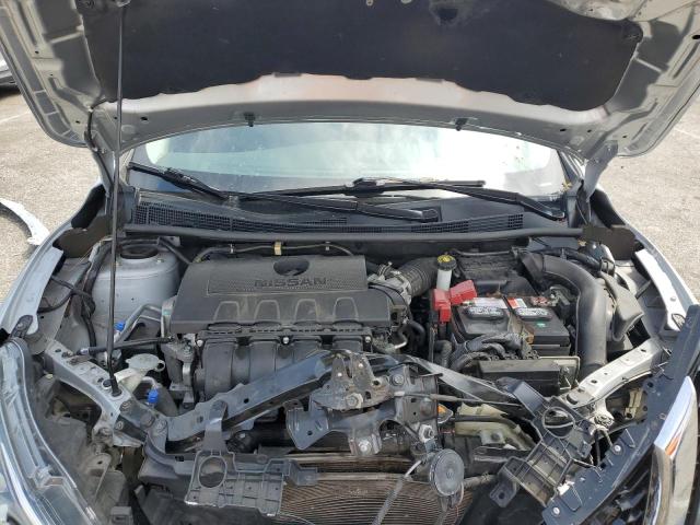 3N1AB7AP7HL717483 - 2017 NISSAN SENTRA S SILVER photo 11