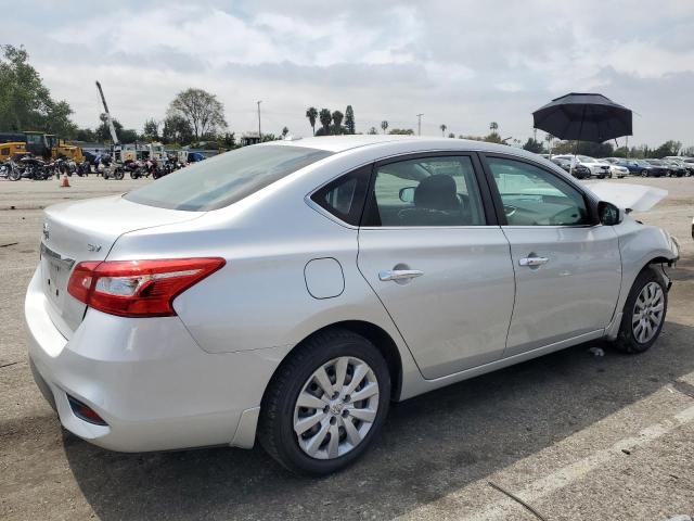 3N1AB7AP7HL717483 - 2017 NISSAN SENTRA S SILVER photo 3