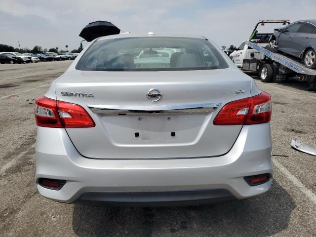 3N1AB7AP7HL717483 - 2017 NISSAN SENTRA S SILVER photo 6