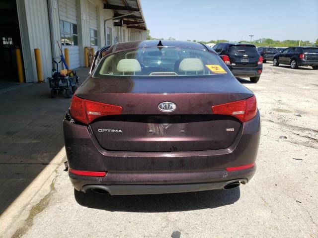 KNAGM4A72B5186469 - 2011 KIA OPTIMA LX PURPLE photo 6