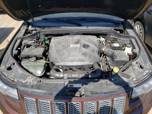 1C4RJFJM8EC389016 - 2014 JEEP GRAND CHER SUMMIT Bordo foto 11
