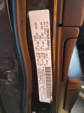 1C4RJFJM8EC389016 - 2014 JEEP GRAND CHER SUMMIT Bordo foto 12