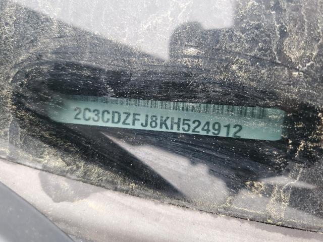 2C3CDZFJ8KH524912 - 2019 DODGE CHALLENGER R/T SCAT PACK PURPLE photo 12