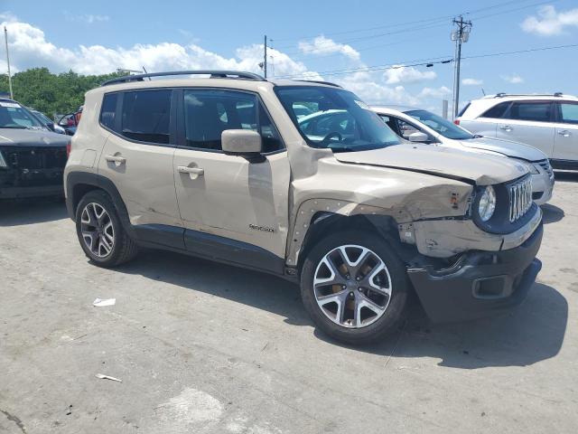 ZACCJABT5GPC62415 - 2016 JEEP RENEGADE LATITUDE BEIGE photo 4