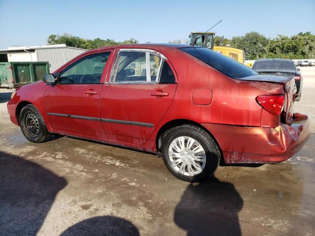 1NXBR32E55Z508744 - 2005 TOYOTA COROLLA CE RED photo 2