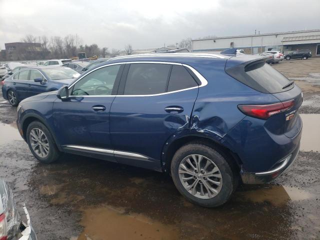 LRBAZLR45ND164828 - 2022 BUICK ENVISION PREFERRED BLUE photo 2