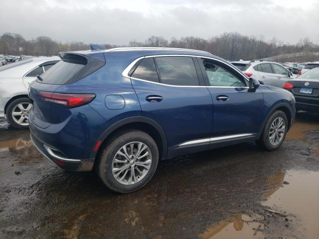 LRBAZLR45ND164828 - 2022 BUICK ENVISION PREFERRED BLUE photo 3