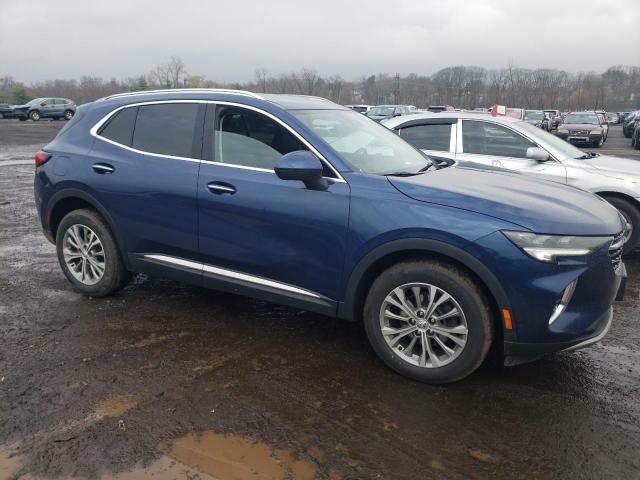 LRBAZLR45ND164828 - 2022 BUICK ENVISION PREFERRED BLUE photo 4