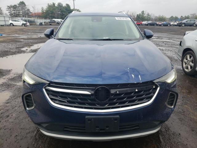 LRBAZLR45ND164828 - 2022 BUICK ENVISION PREFERRED BLUE photo 5