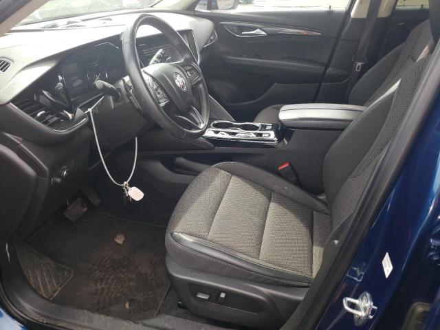 LRBAZLR45ND164828 - 2022 BUICK ENVISION PREFERRED BLUE photo 7