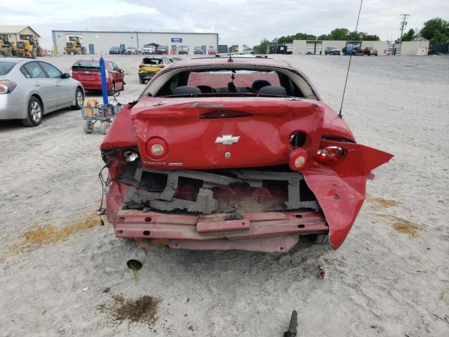 1G1AM18B787199712 - 2008 CHEVROLET COBALT SPORT RED photo 6