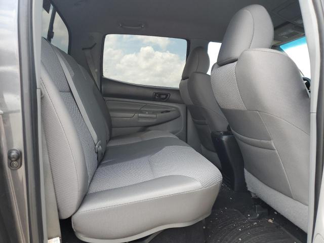 5TFJU4GN3DX046145 - 2013 TOYOTA TACOMA DOUBLE CAB PRERUNNER GRAY photo 10