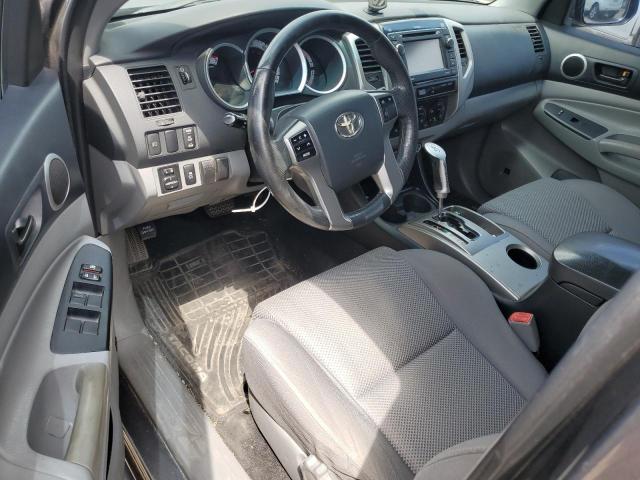 5TFJU4GN3DX046145 - 2013 TOYOTA TACOMA DOUBLE CAB PRERUNNER GRAY photo 8