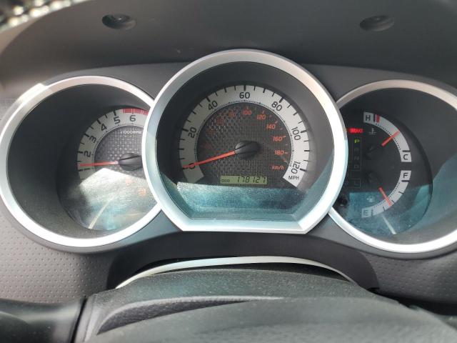 5TFJU4GN3DX046145 - 2013 TOYOTA TACOMA DOUBLE CAB PRERUNNER GRAY photo 9