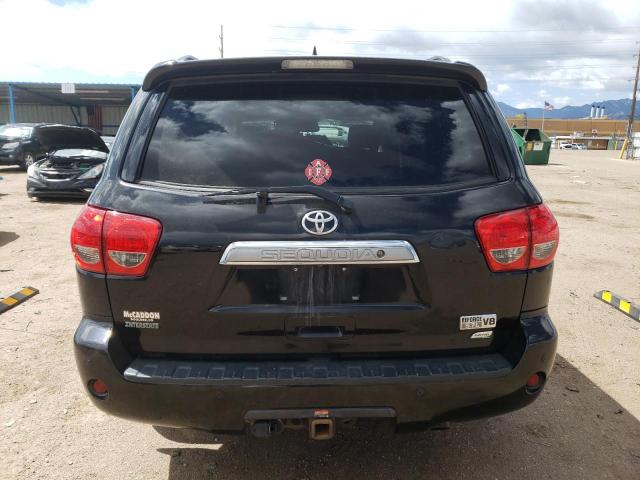 5TDDW5G13ES093922 - 2014 TOYOTA SEQUOIA PLATINUM BLACK photo 6